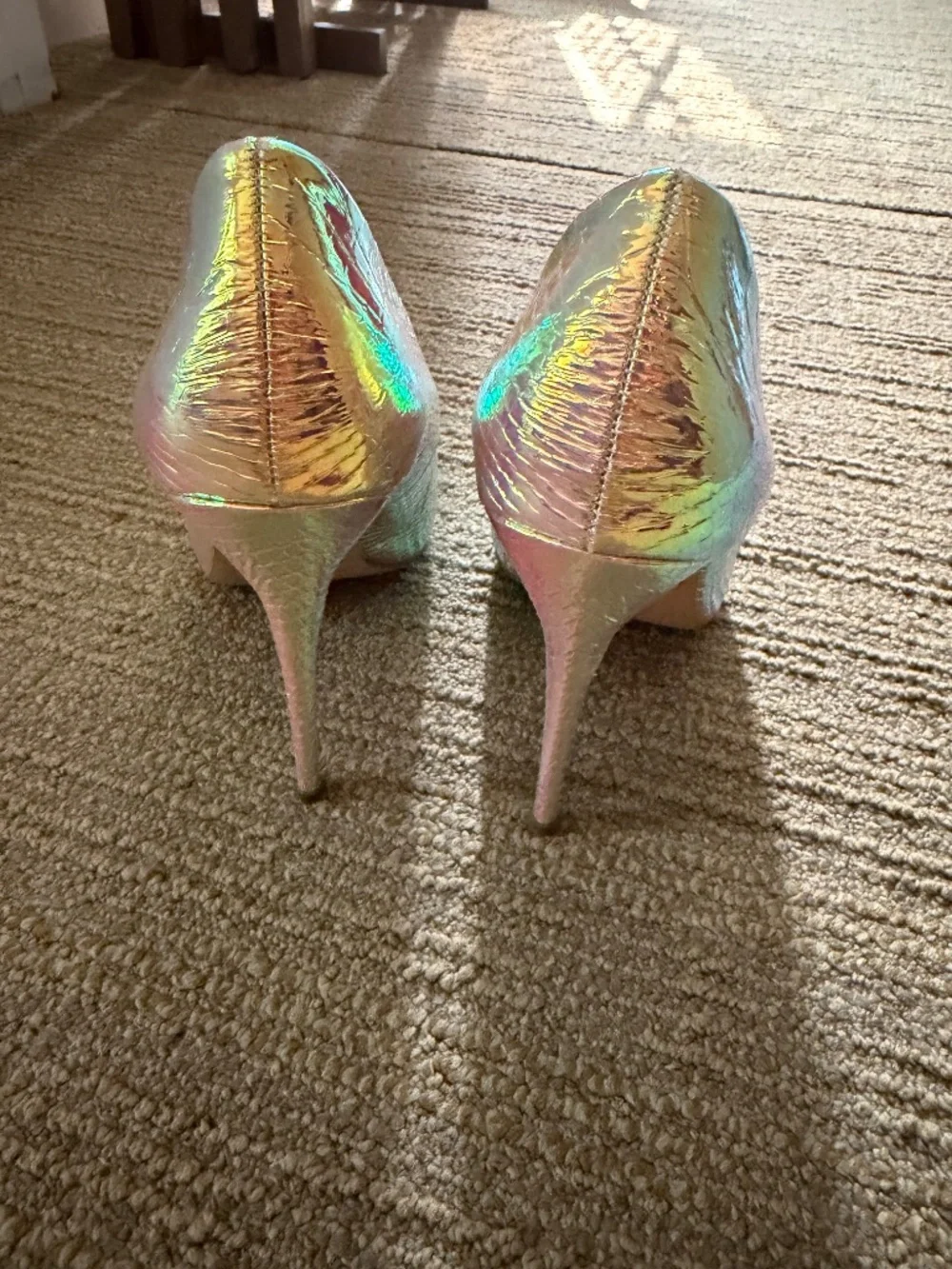 Iridescent Pumps